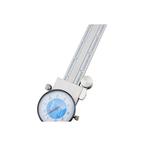 H & H Industrial Products Dasqua 0-18" Heavy Duty Dial Caliper 1432-4105 - main